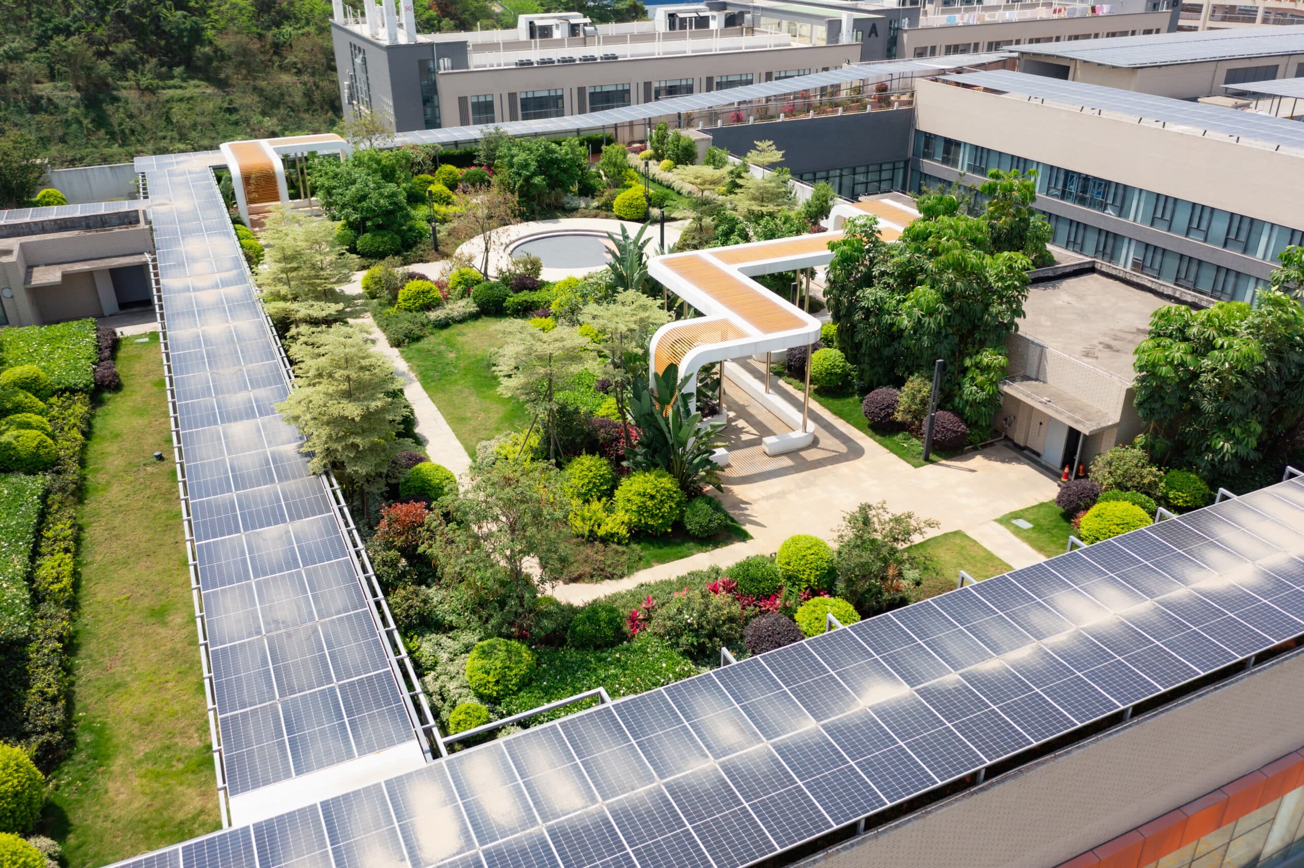 Are green roofs the future of sustainable workplace design