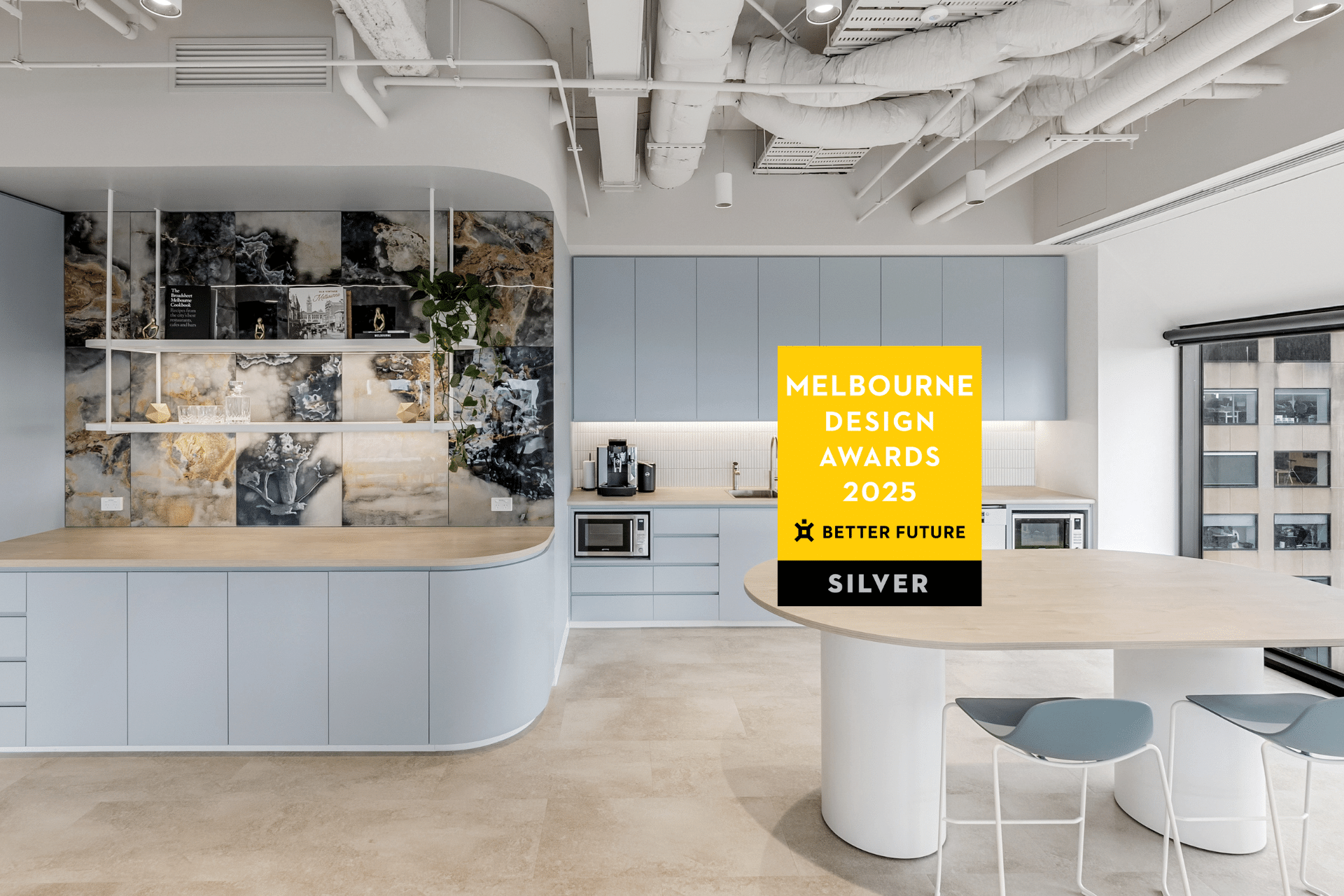 Spaceful's workplace design for CyberArk Melbourne.